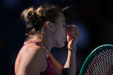 Sabalenka y Pegula se despiden temprano del Abierto de Wuhan