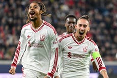 Barcola y Araújo estrenan su cuenta goleadora con Liverpool en victoria en la Champions