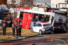Choque de autobús en Canadá deja 3 muertos y 19 heridos, dice la policía
