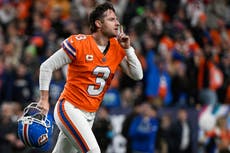 Broncos superan 17-14 a Seahawks en prórroga con intercepción de McMillian y gol de campo de Lutz