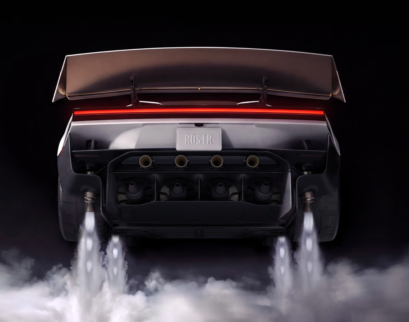 <p>El Tesla Roadster utiliza cohetes de SpaceX para levantarse del suelo</p>