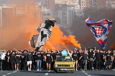 Aficionados croatas detenidos por insultos antisemitas en partido ante equipo de Ámsterdam