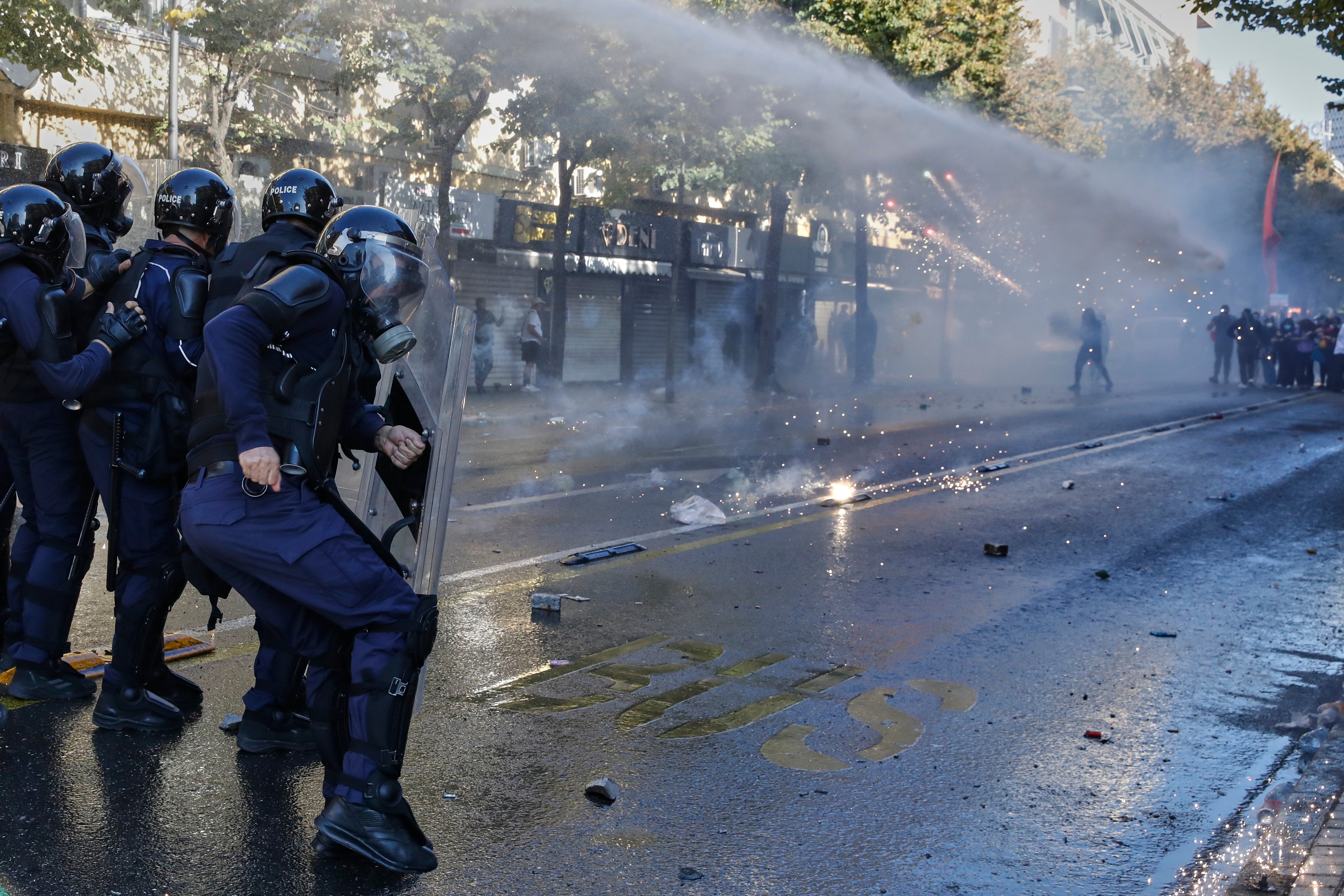 ALBANIA PROTESTAS