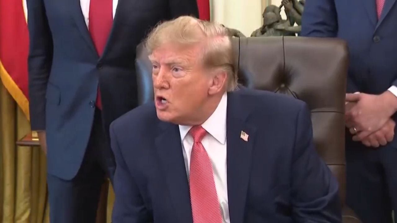 Un evento en la Casa Blanca dio un giro inesperado luego de que Trump desquitara su enojo contra mí y contra ‘The Independent’ por hacer preguntas
