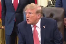 Trump perdió los estribos y me insultó en la Casa Blanca: “Una persona enferma”