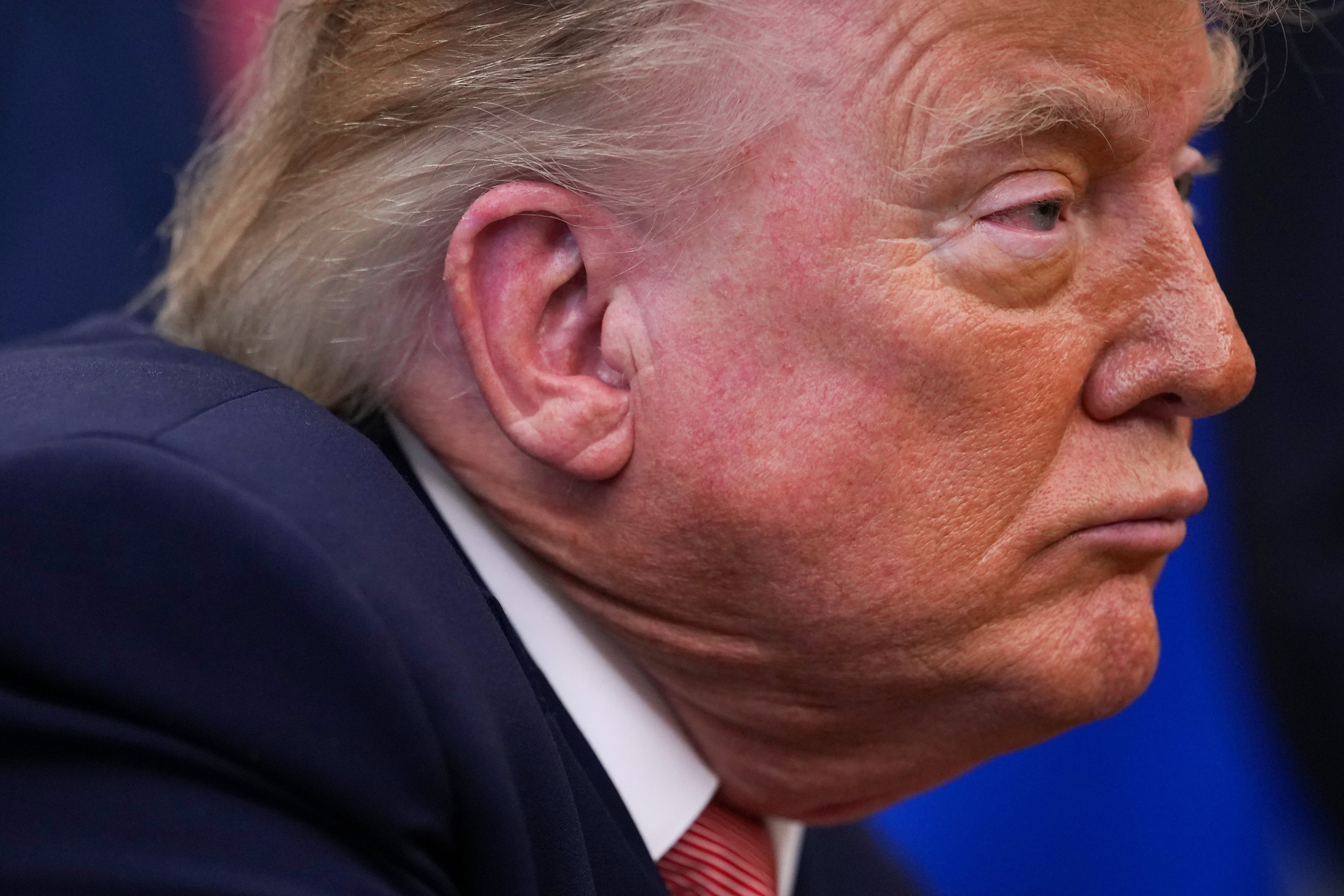 <p>El arrebato del presidente Donald Trump en la Oficina Oval el martes ha suscitado nuevas dudas en las redes sociales sobre su estado mental </p>