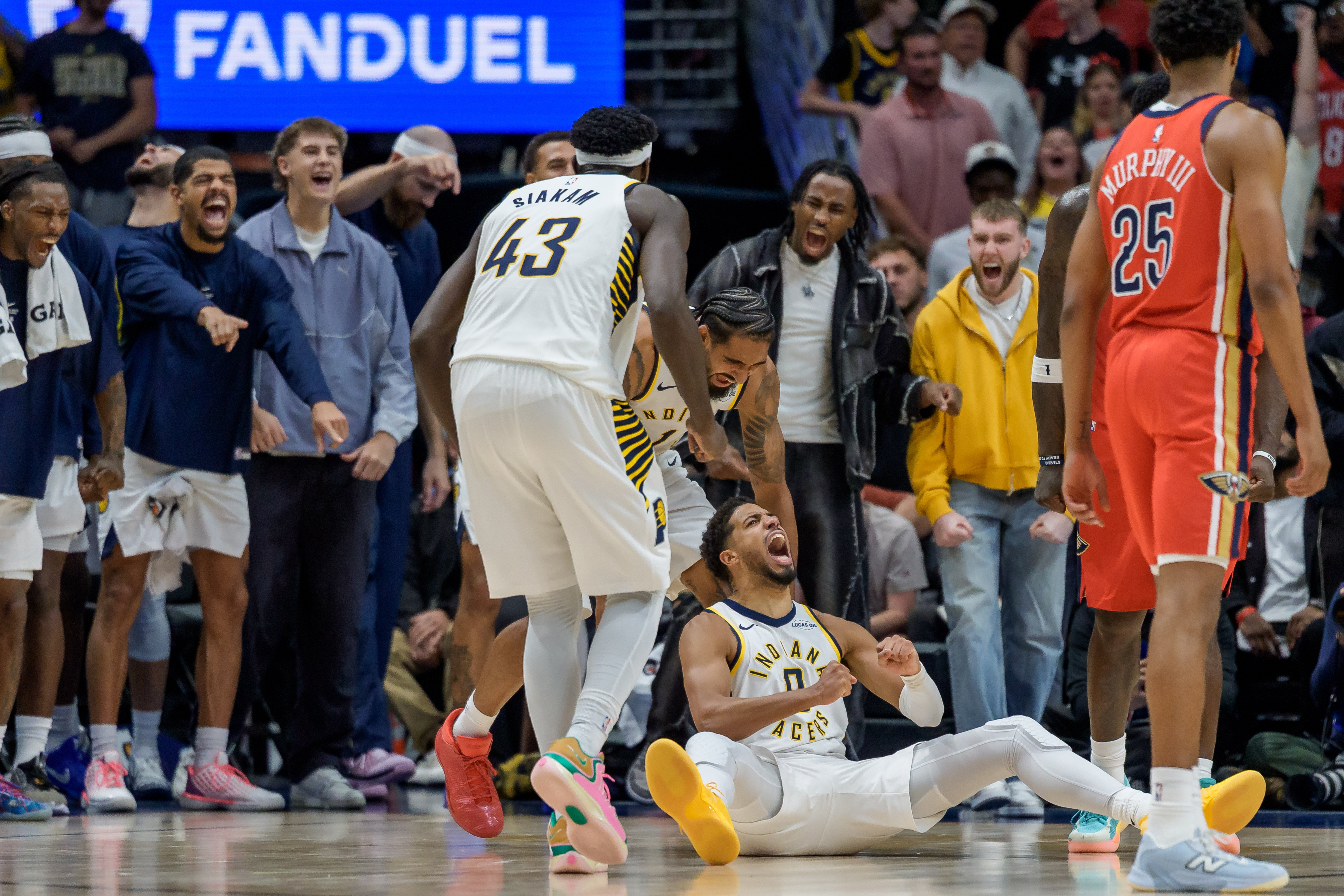 Siakam y Haliburton guían a los Pacers a superar 123-120 a los Pelicans