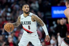 Lillard vuelve con 25 puntos y Morant debuta con Blazers, que aplastan a Suns 124-83