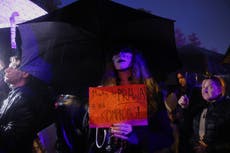 Mujeres marchan en Polonia a favor del aborto gratuito y legal