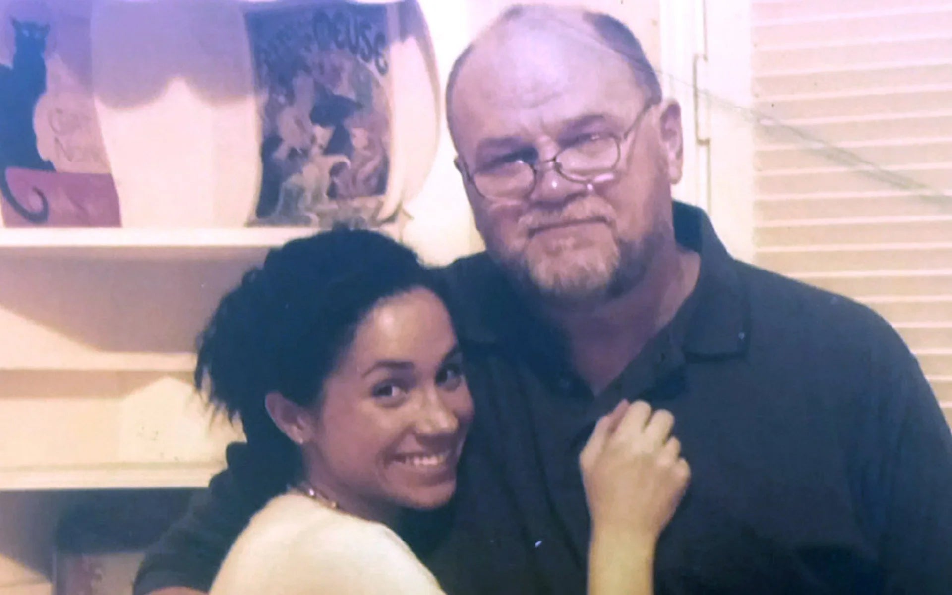 Meghan Markle y su padre, Thomas Markle