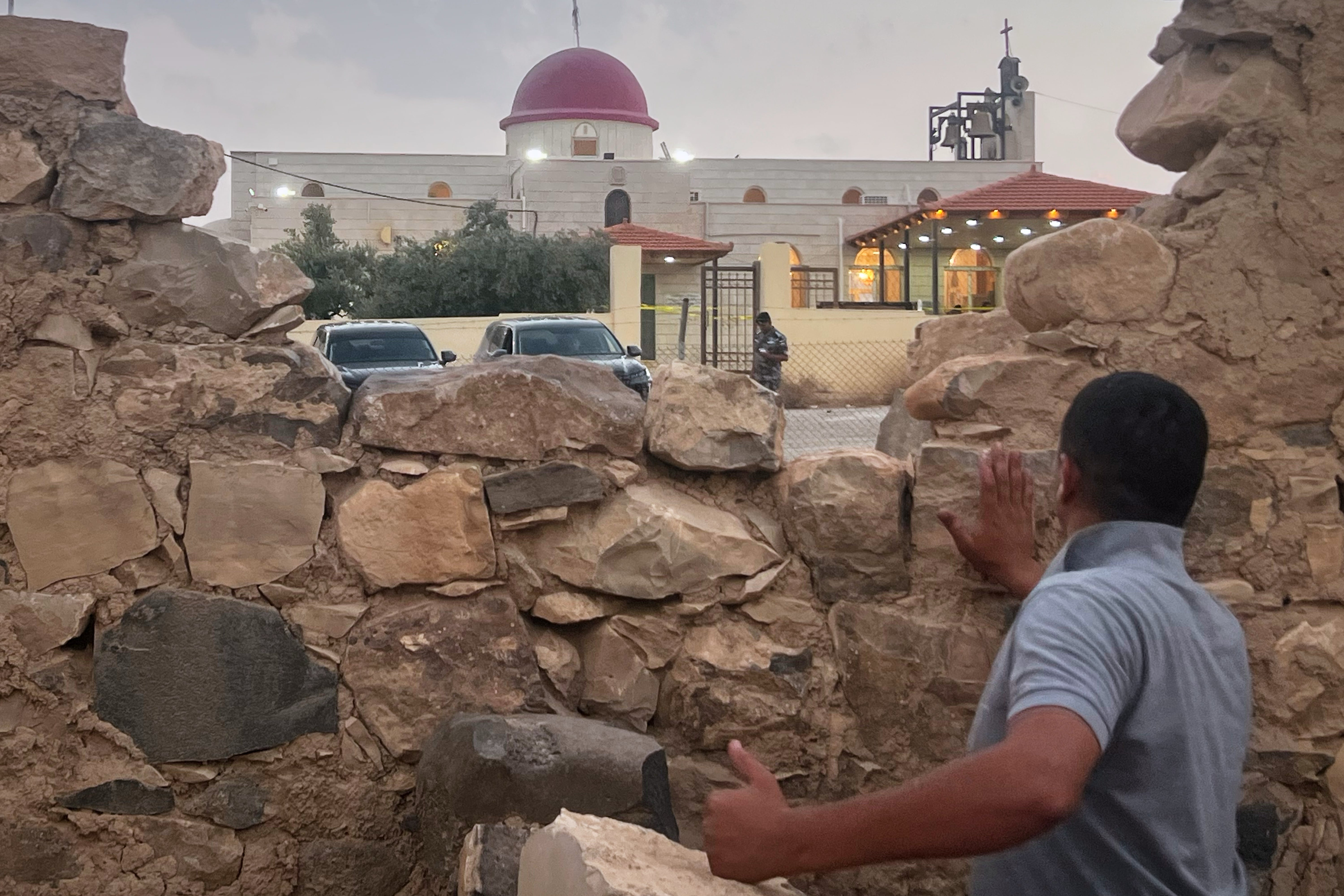 JORDANIA IGLESIA ATAQUE