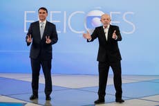 Lula y Bolsonaro se dirigen a los indecisos en el último debate presidencial en Brasilºº