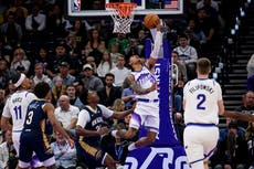 El Jazz supera 120-119 a los Pelicans con 24 puntos de Jaren Jackson Jr.