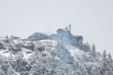 Un incendio afecta al refugio de Hitler en Alemania; hay un detenido