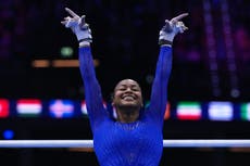 Estadounidense Skye Blakely suma 2 medallas más en el Mundial de gimnasia