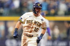 Frelick y Pratt impulsan a Cerveceros a remontada 5-4 sobre Rays y 2-0 en Serie Mundial