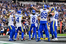 Stafford se convierte en el líder histórico de los Rams en pases TD en triunfo 35-21 sobre Raiders