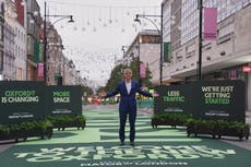 Peatonalizan la famosa calle Oxford de Londres a fin de revitalizar su distrito comercial