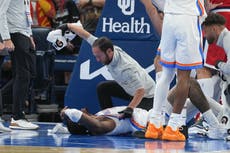 Thunder: Jalen Williams necesitará cirugía por fractura de peroné y tobillo dislocado