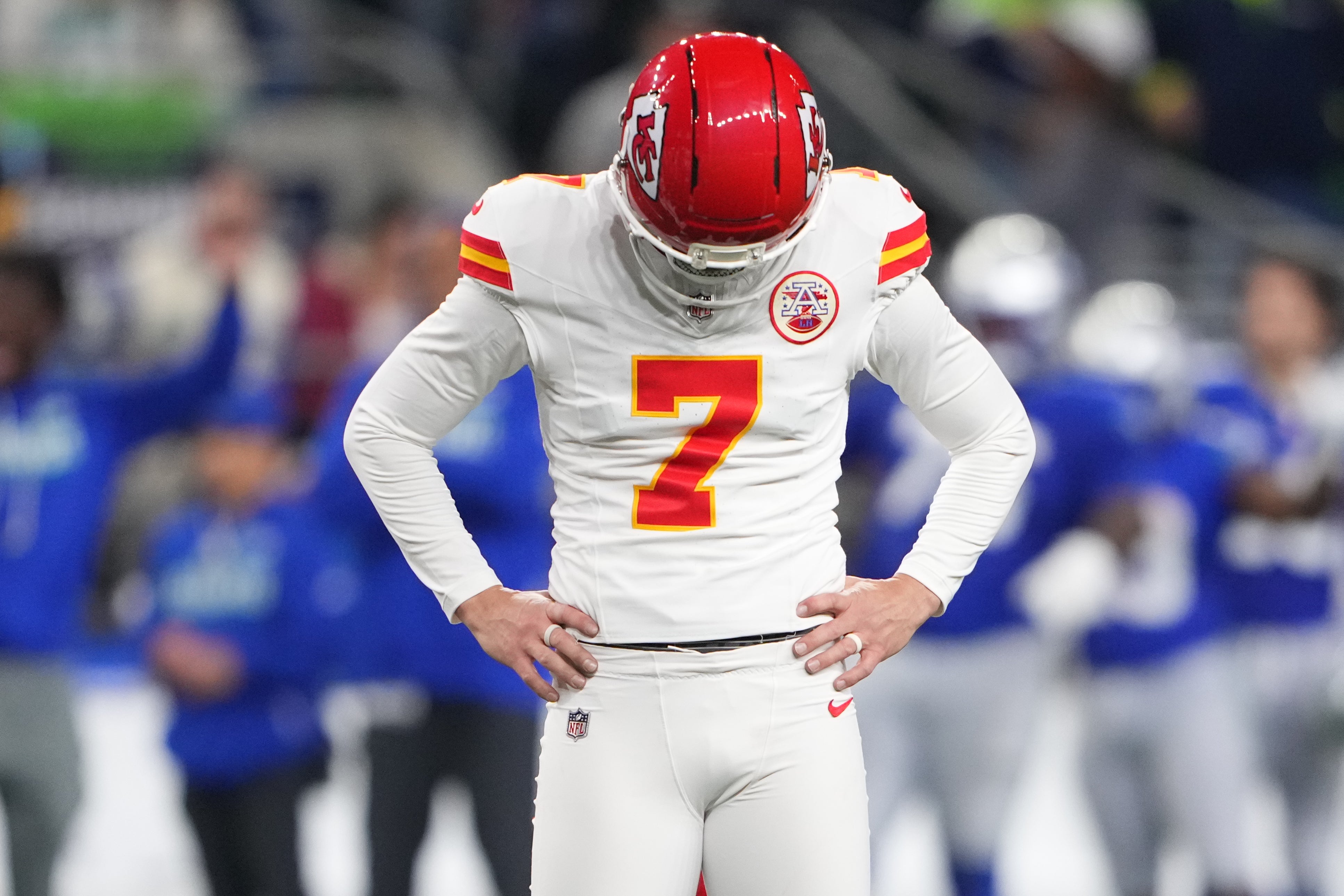 Las fallas de Butker se vuelven una constante y sobresalen tras derrota de Kansas City en Seattle