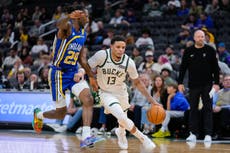 Bucks vencen 110-102 a los Pacers para su primera victoria con 23 puntos de Herro