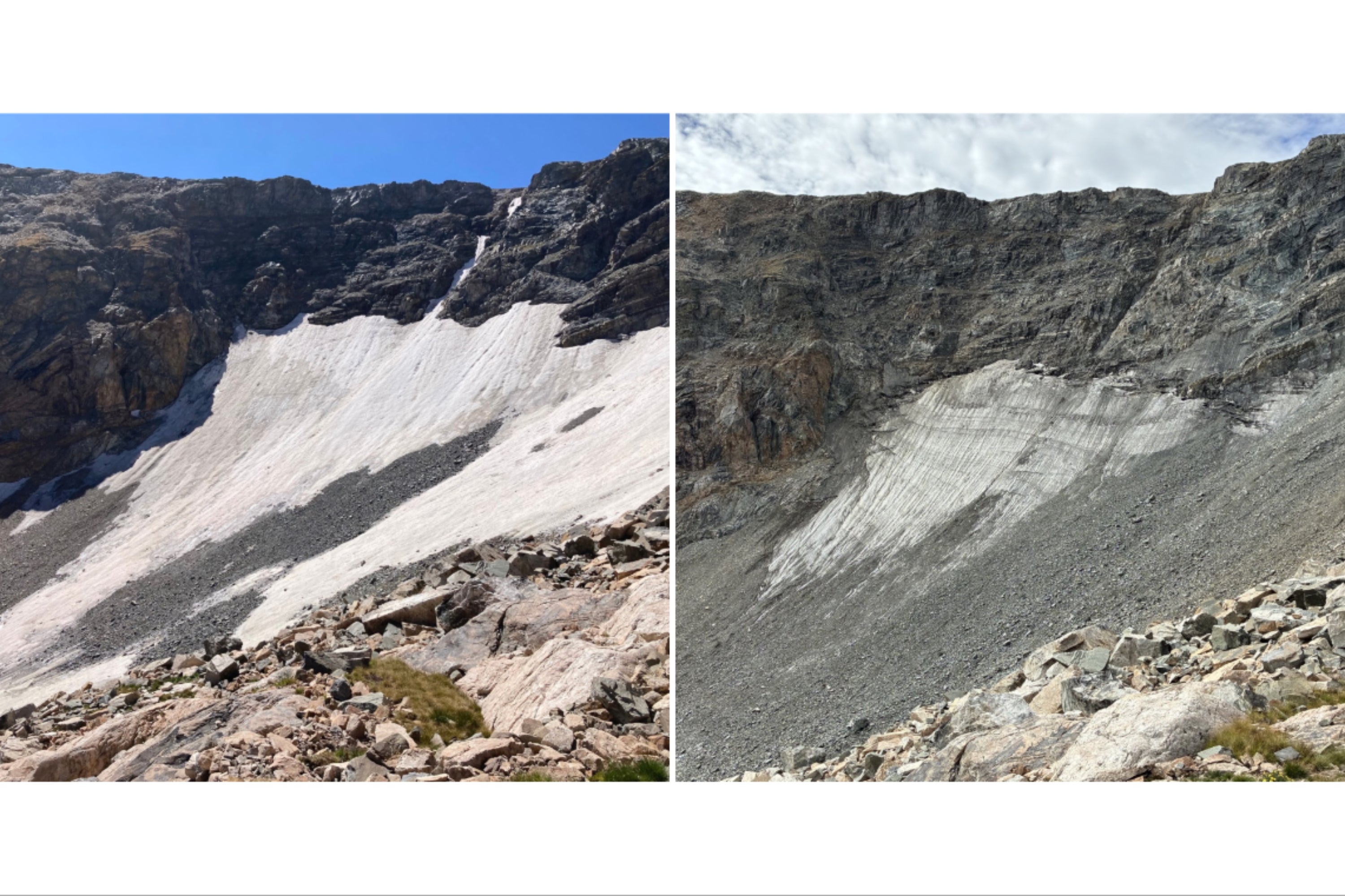 Glaciares de Colorado, en vías de desaparecer por falta de nieve y calor extremo: estudio