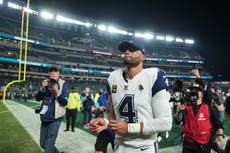 Cowboys someten a Eagles con juego terrestre y a Jerry Jones le gustó lo que vio