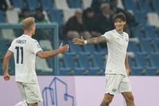 Bisnieto de Mussolini marca su 1er gol con la Lazio