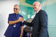 Política de FIFA por reelección de Infantino lleva a dimitir a dirigente japonés