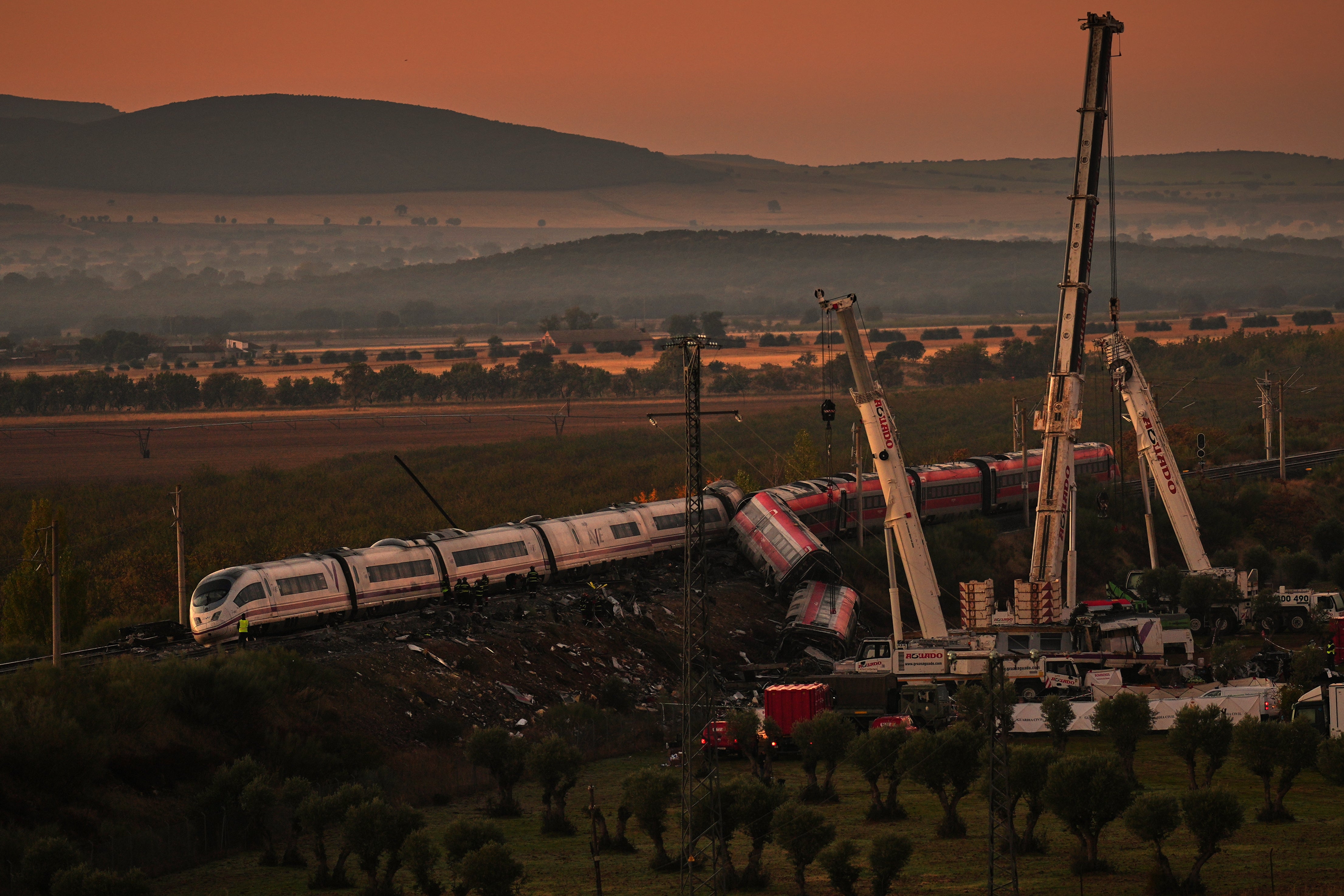EUR-GEN ESPAÑA-TREN-ACCIDENTE