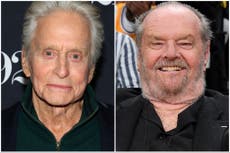 Jack Nicholson, de 89 años, está “bien” pero “desapareció”, dice Michael Douglas