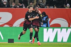 Freiburg se mantiene tercero con triunfo 2-1 ante Augsburg en la Bundesliga