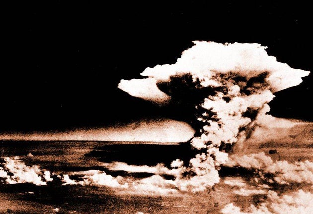 Bomba nuclear en Hiroshima, Japón, en 1945 que mató alrededor de 140.000 personas