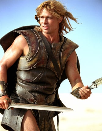Kruger interpretó a Helena de Troya en la película de 2004, donde también actuó Brad Pitt como Aquiles