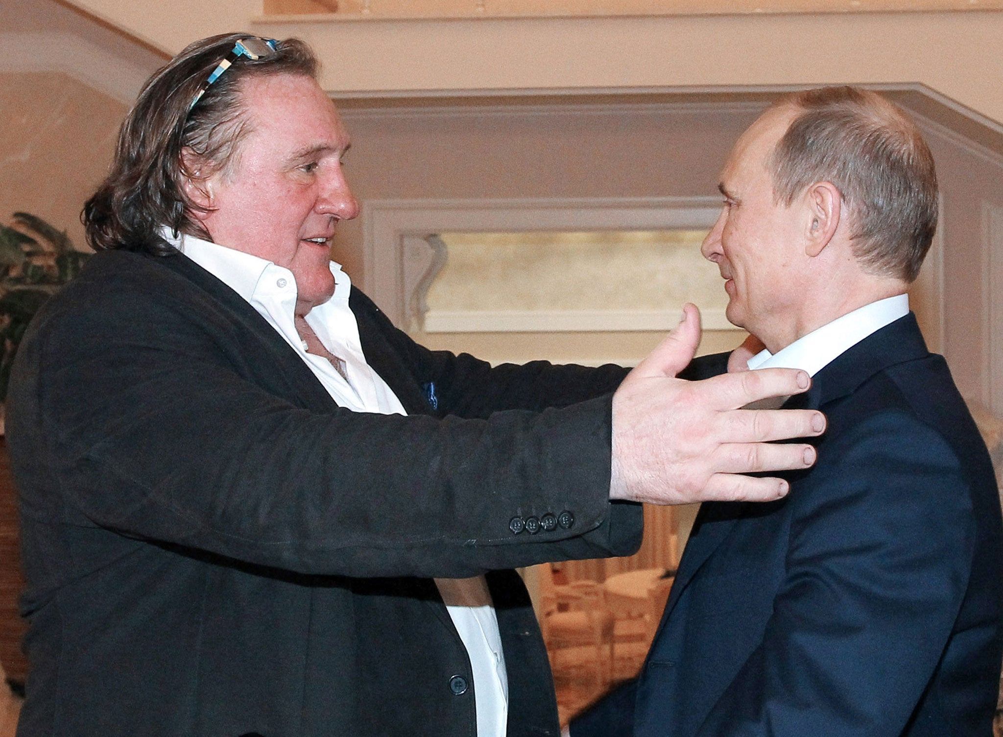 El actor francés ha elogiado a Vladimir Putin