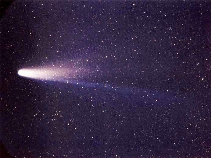 El cometa Halley se vio por última vez en 1986 y se espera que vuelva a aparecer en 2061