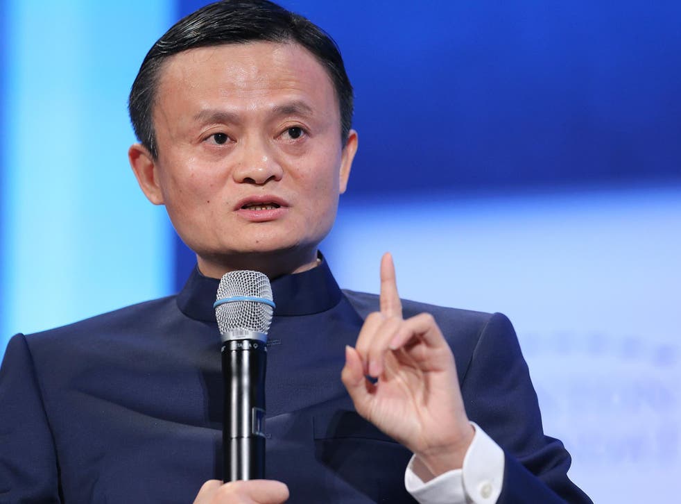 Presidente Ejecutivo del Grupo Alibaba Jack Ma