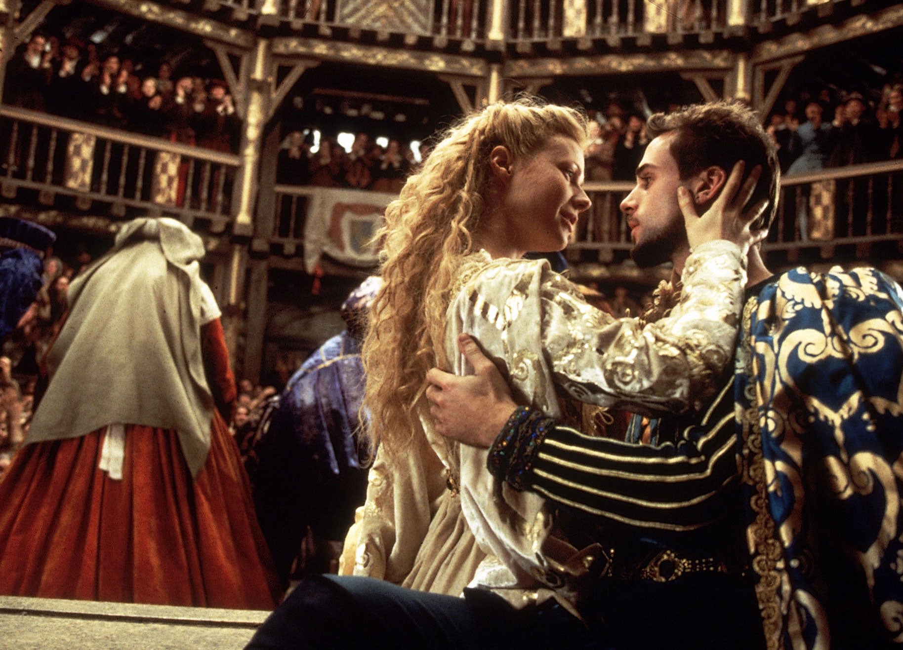 Gwyneth Paltrow y Joseph Fiennes en 'Shakespeare in Love'
