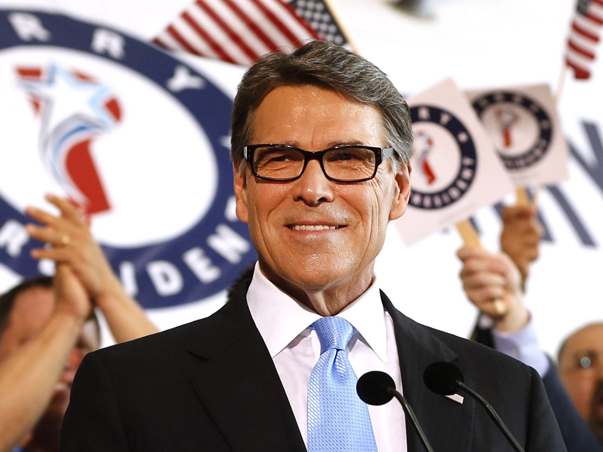 El exgobernador de Texas Rick Perry acuñó la frase “el milagro de Texas” para describir la fuerza económica del estado