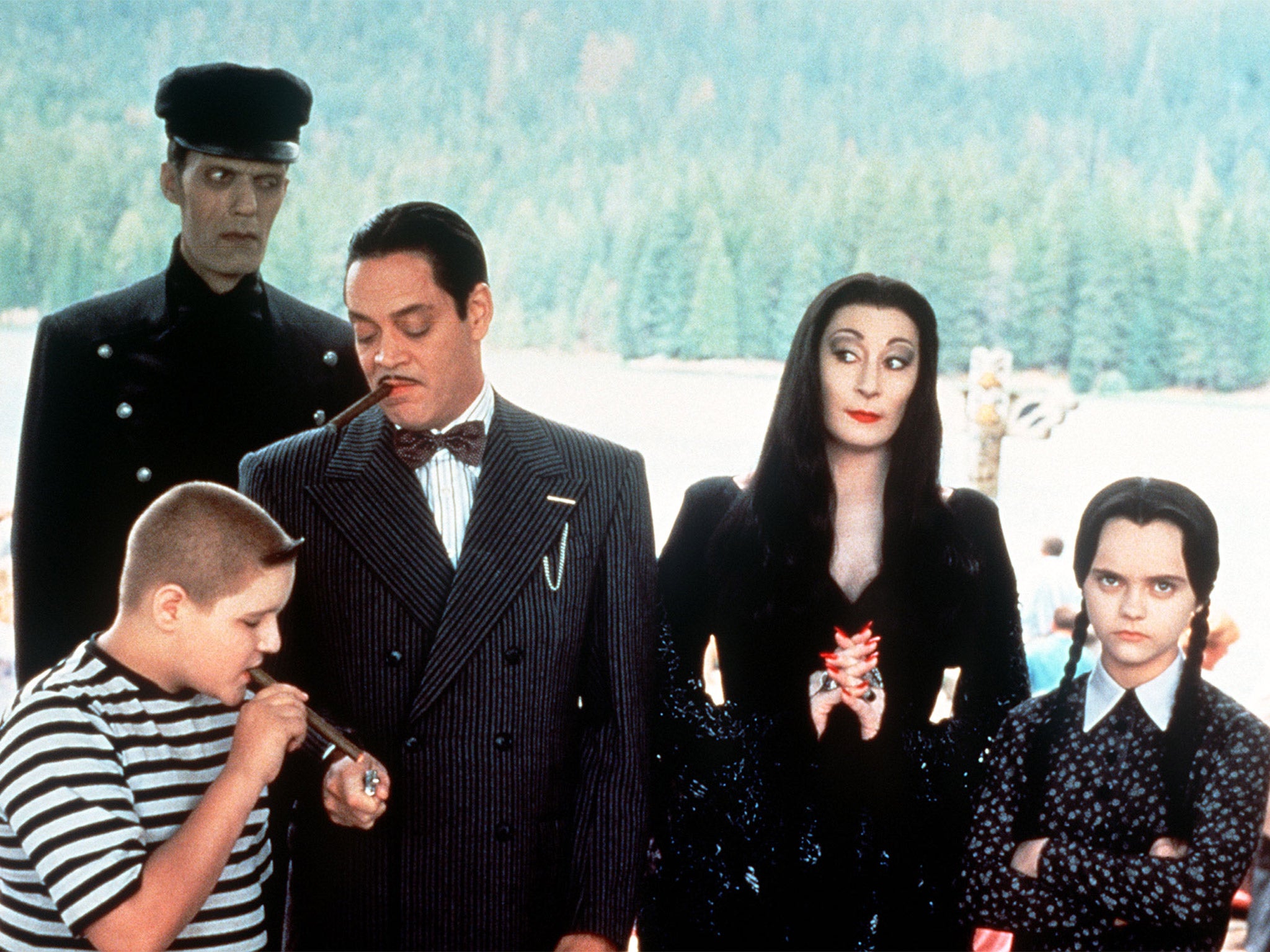 Creepy campers: 'Addams Family Values'
