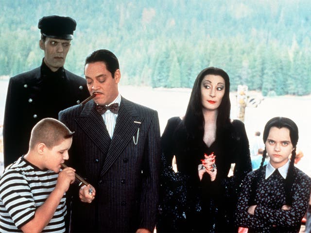 <p>Creepy campers: 'Addams Family Values'</p>