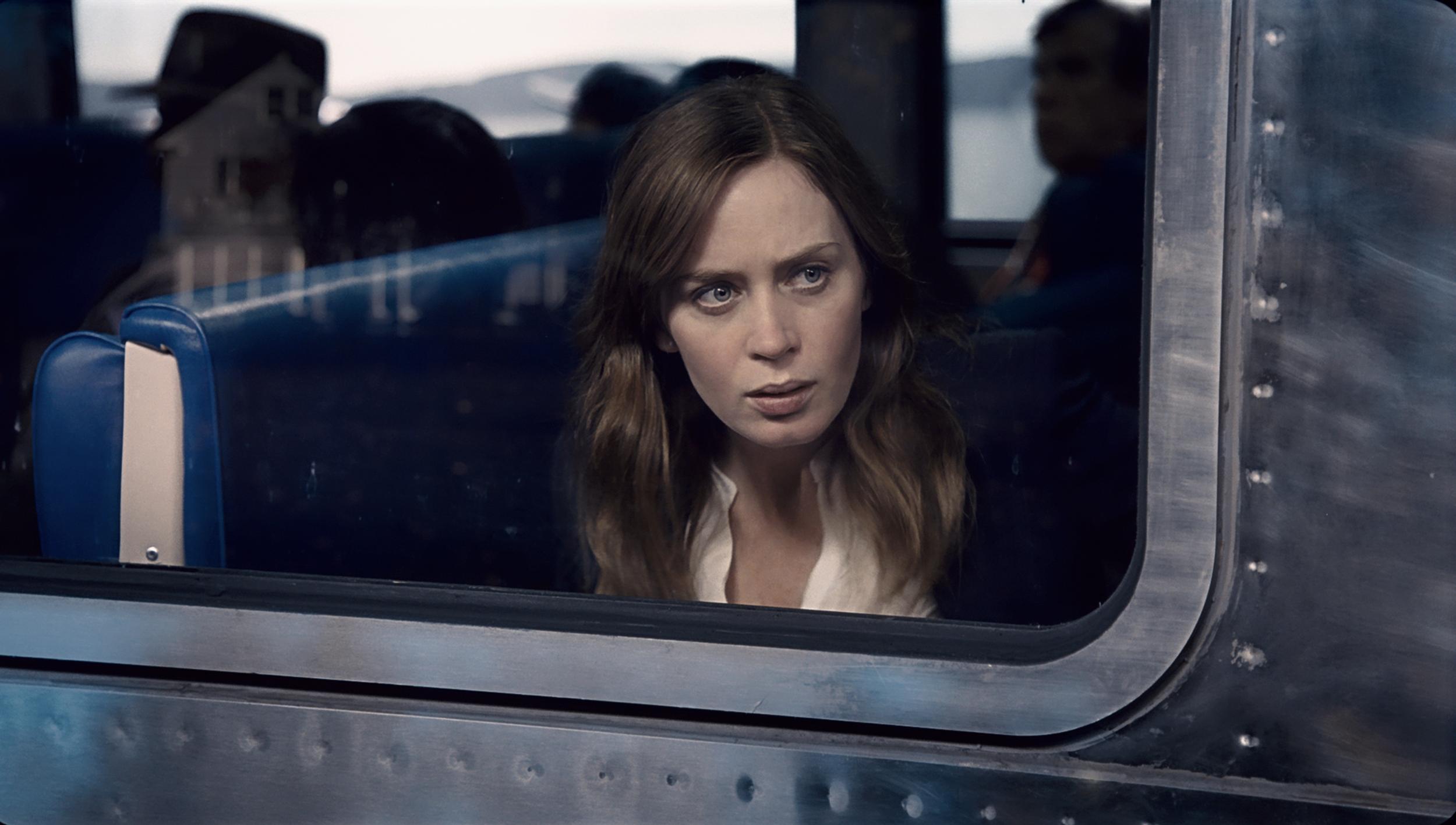 Emily Blunt protagoniza como Rachel en la película de 2016 ‘The Girl on the Train’
