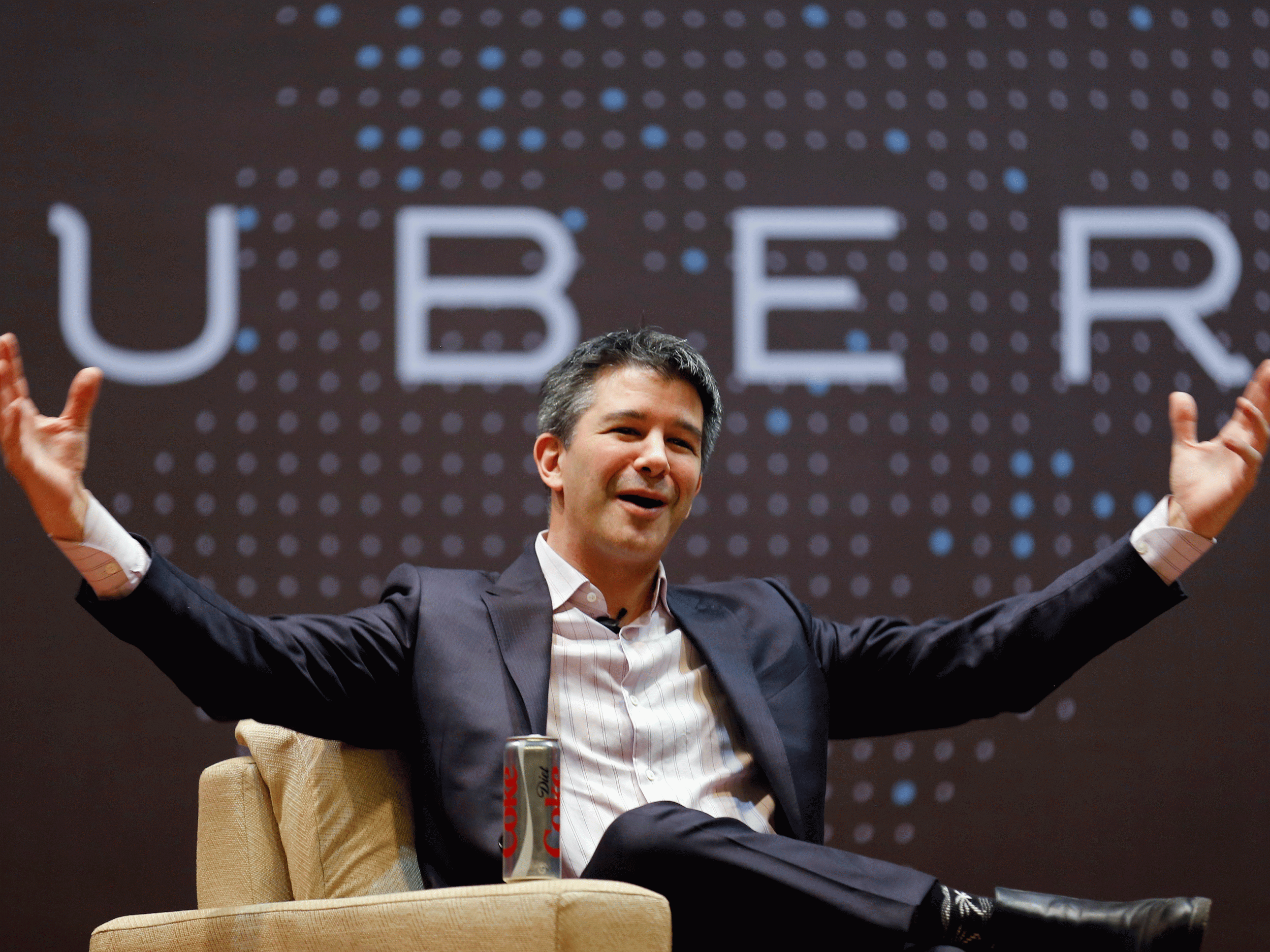 El CEO de Uber, Travis Kalanick, tiene un viaje lleno de baches, pero su mirada sigue puesta en el mundo.