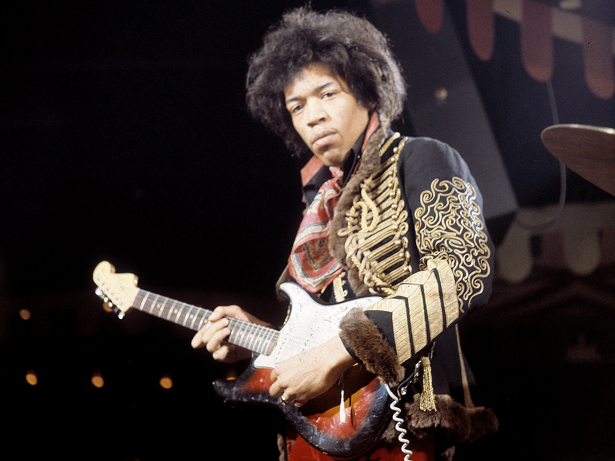 The Jimi Hendrix Experience en concierto en el Marquee Club, Londres, Gran Bretaña - 1967