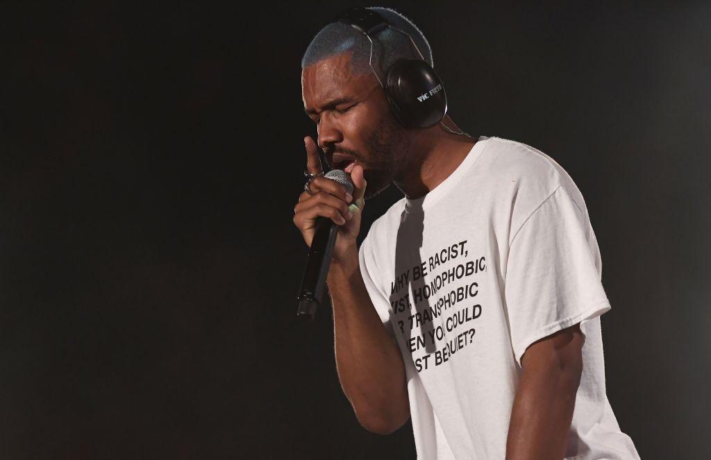 Frank Ocean performs at the 2017 Panorama Music Festival in New York
