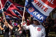 Estallan las luchas mientras supremacistas blancos neonazis marchan por Filadelfia