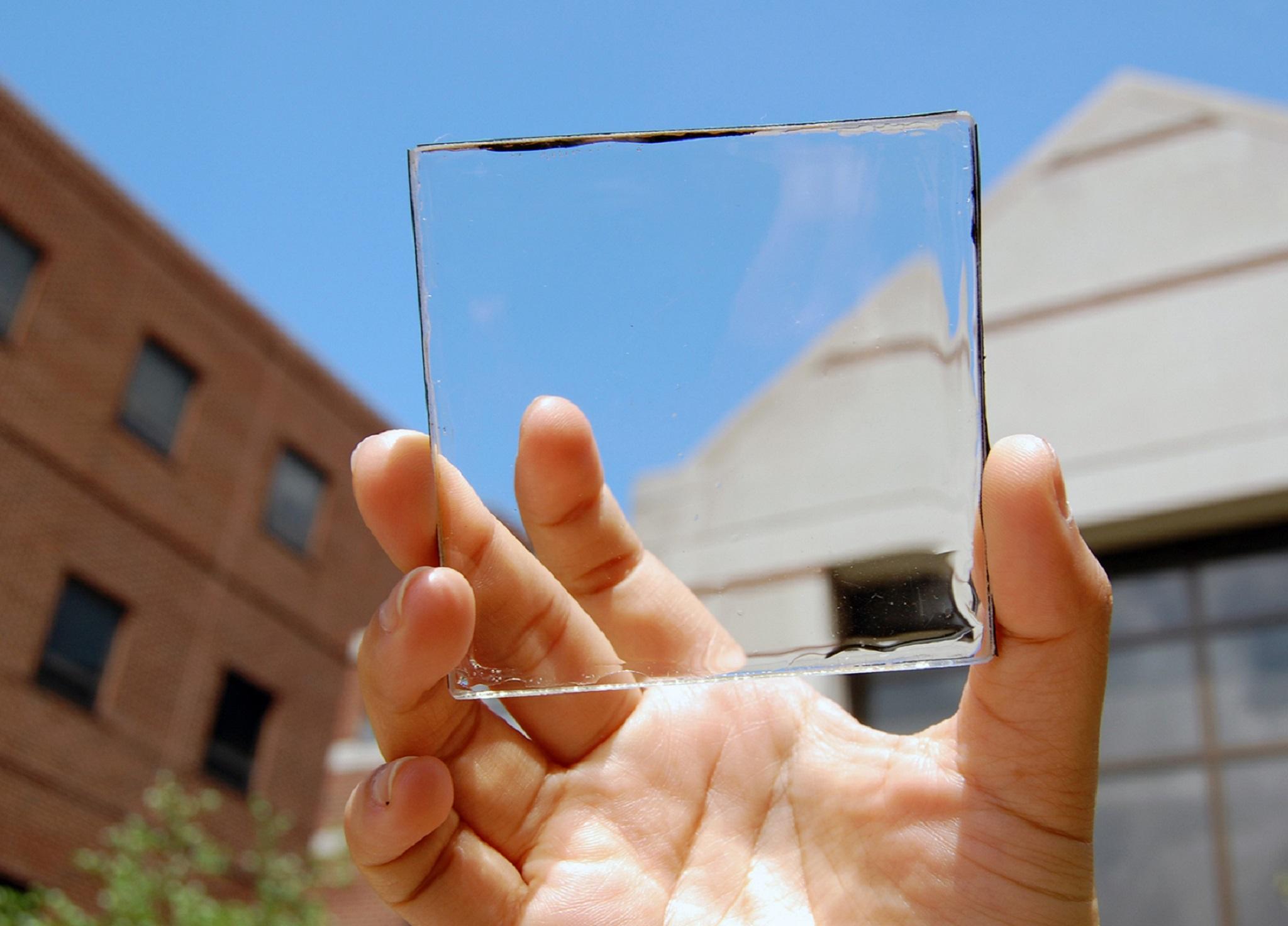 Los paneles transparentes pueden utilizarse como ventanas que generan electricidad