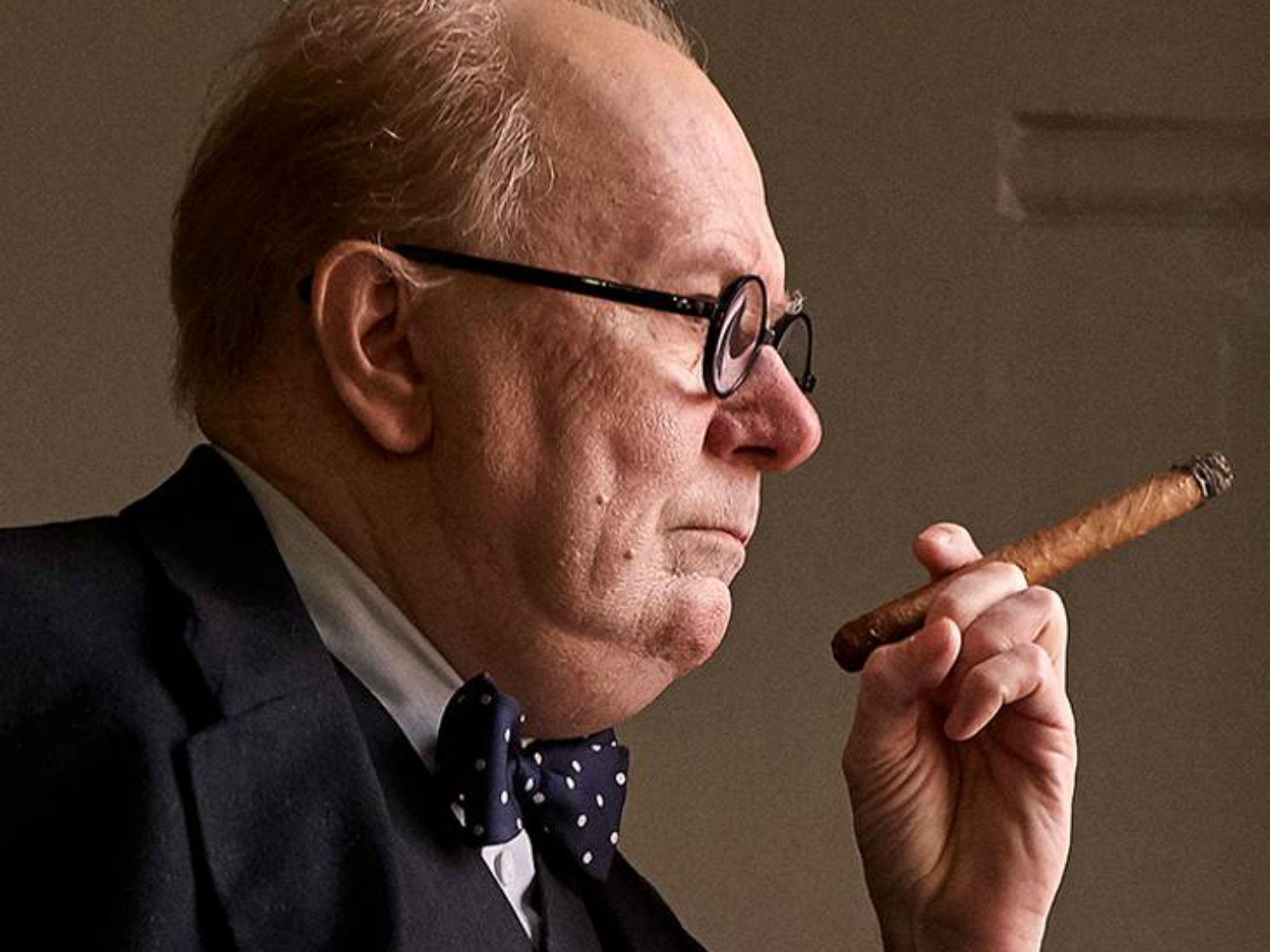 Gary Oldman interpretó a Winston Churchill en la premiada película de Joe Wright sobre la entrada de Reino Unido en la Segunda Guerra Mundial