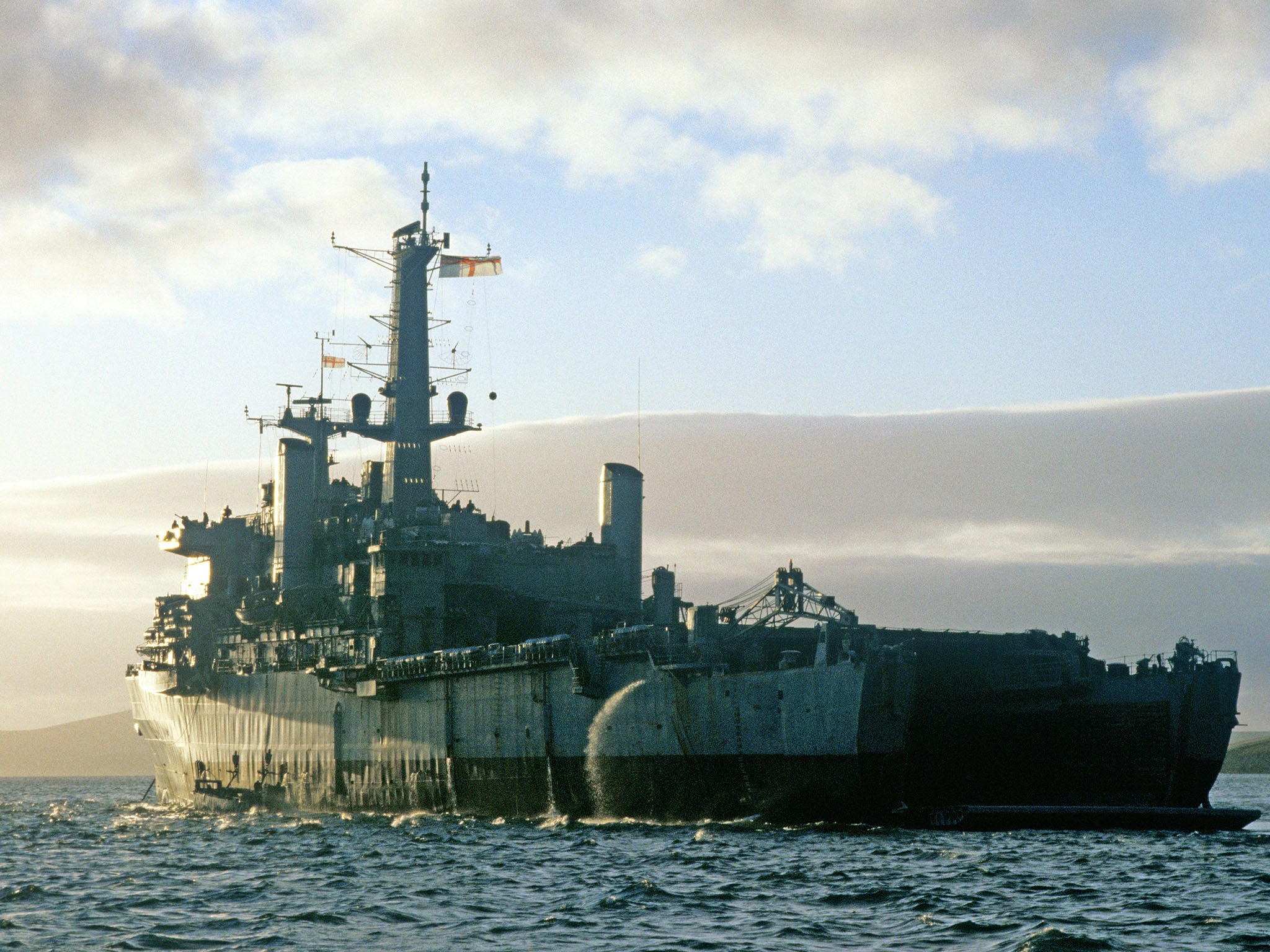 The HMS Fearless