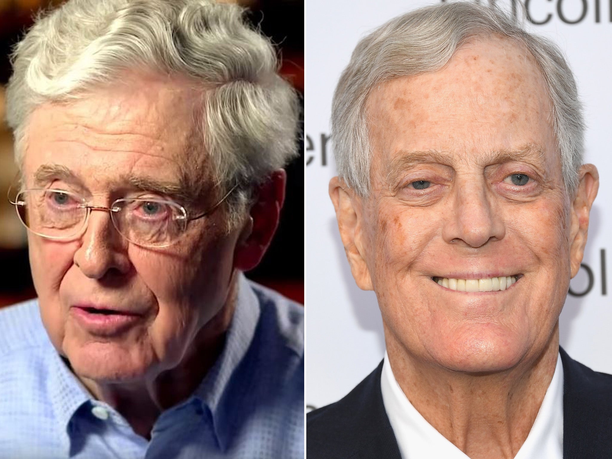 Charles y su difunto hermano David Koch, conocidos como “los hermanos Koch”, han invertido fuertes cantidades de dinero en causas políticas de derecha